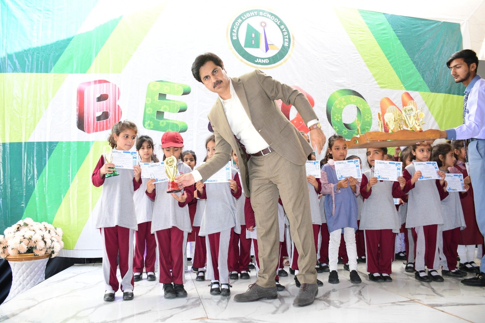 Beacon Light School students